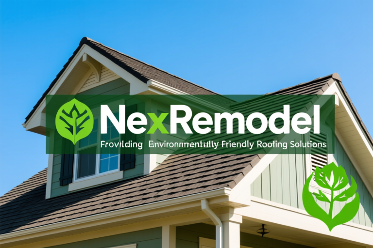 NexRemodel is dedicated to providing environmentally friendly roofing solutions.